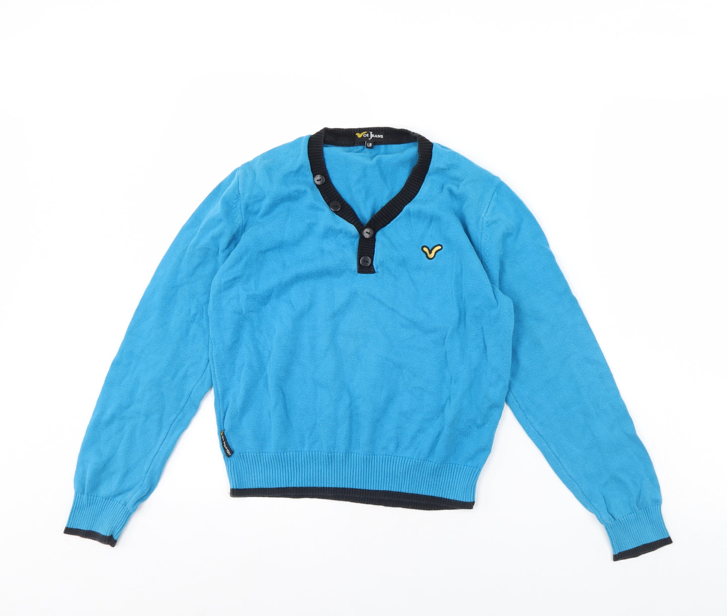 Voi Boys Blue   Pullover Jumper Size 12 Years