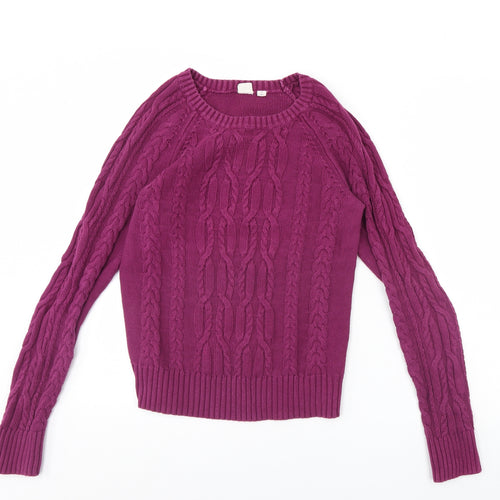 Gap Womens Purple   Pullover Jumper Size XS
