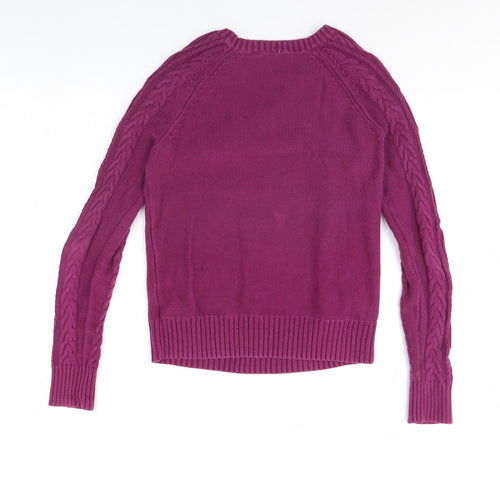 Gap Womens Purple   Pullover Jumper Size XS