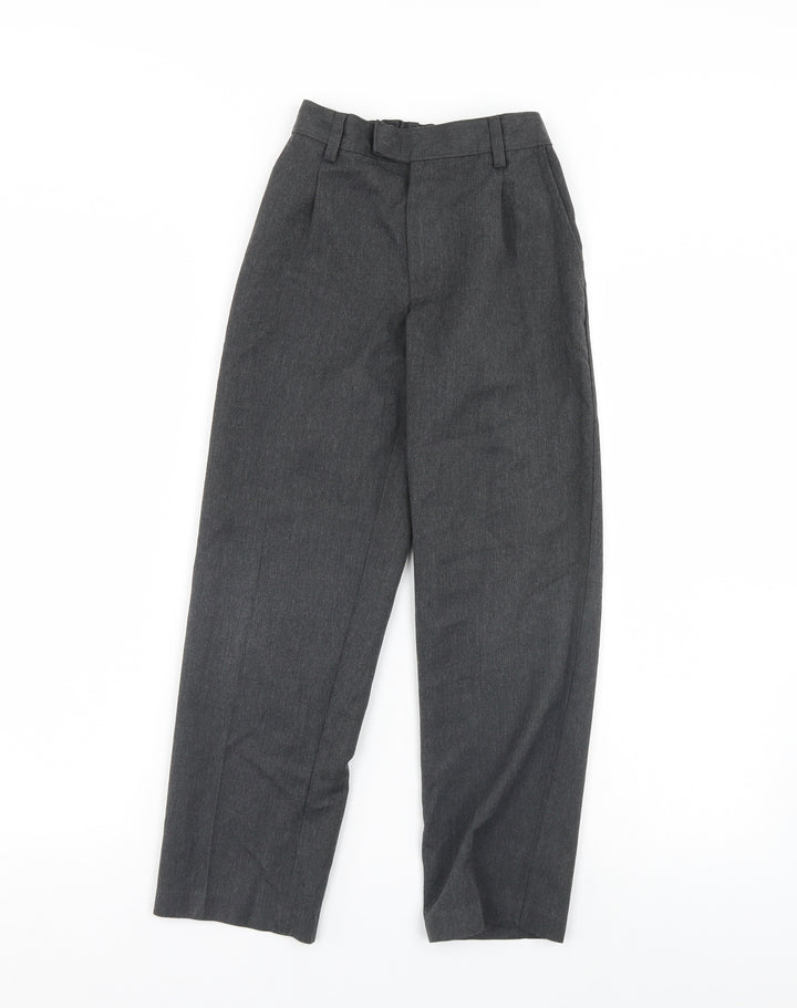 m&s Boys Grey Dress Pants Trousers Size 8 Years