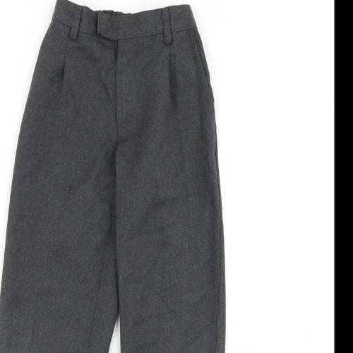 m&s Boys Grey   Dress Pants Trousers Size 8 Years