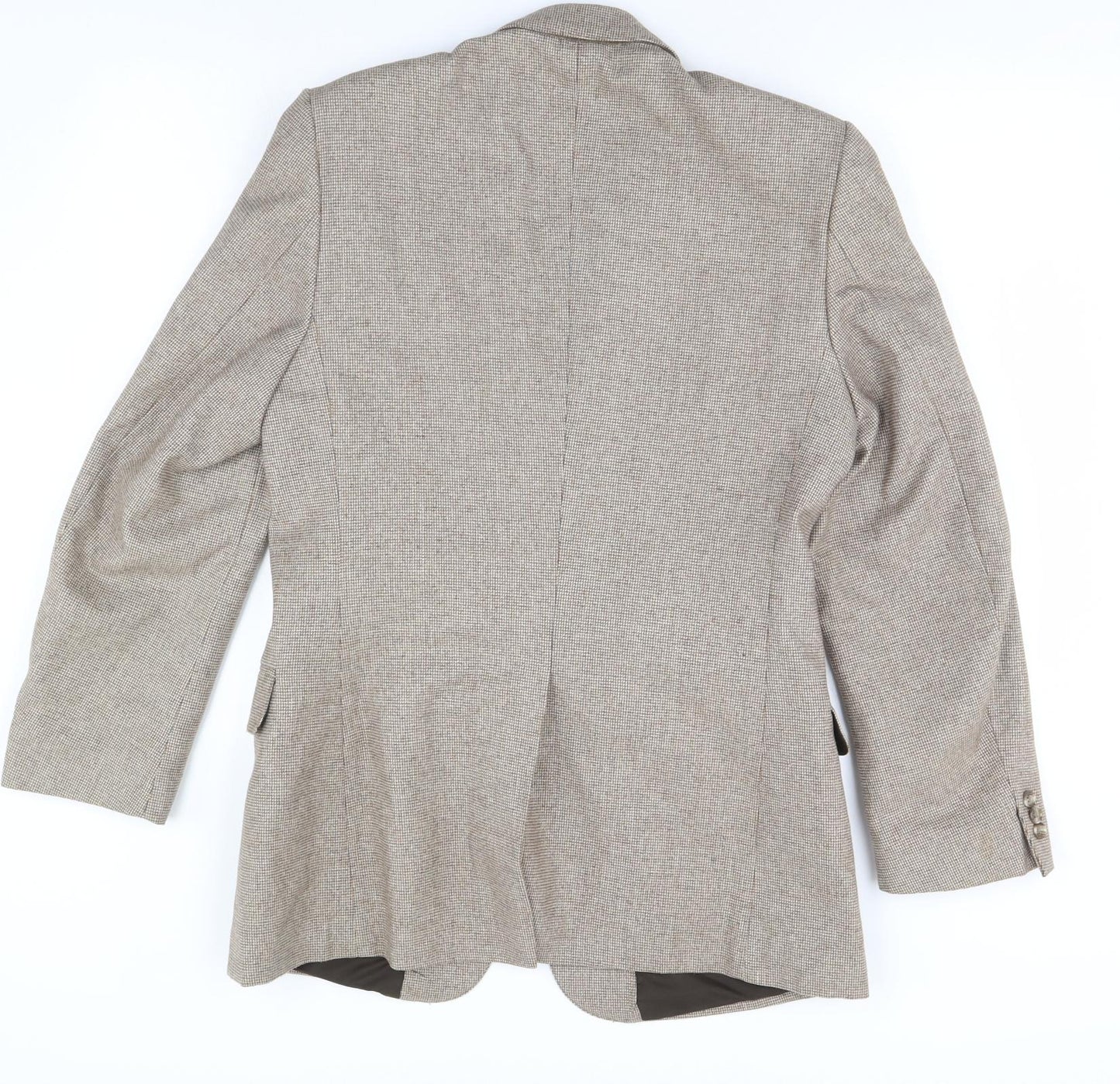 Preworn Mens Brown   Jacket Blazer Size 38  - Shoulder Pads