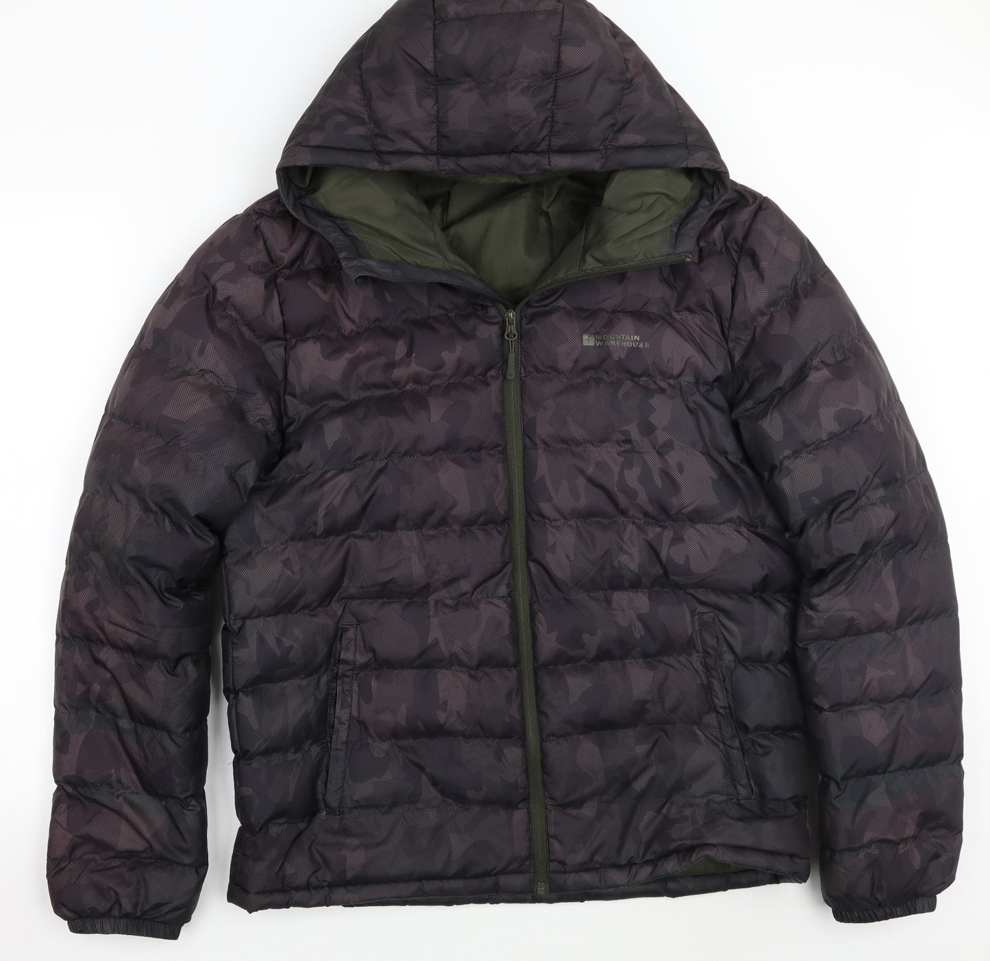 Mountain Warehouse Womens Black Camouflage  Jacket Coat Size L