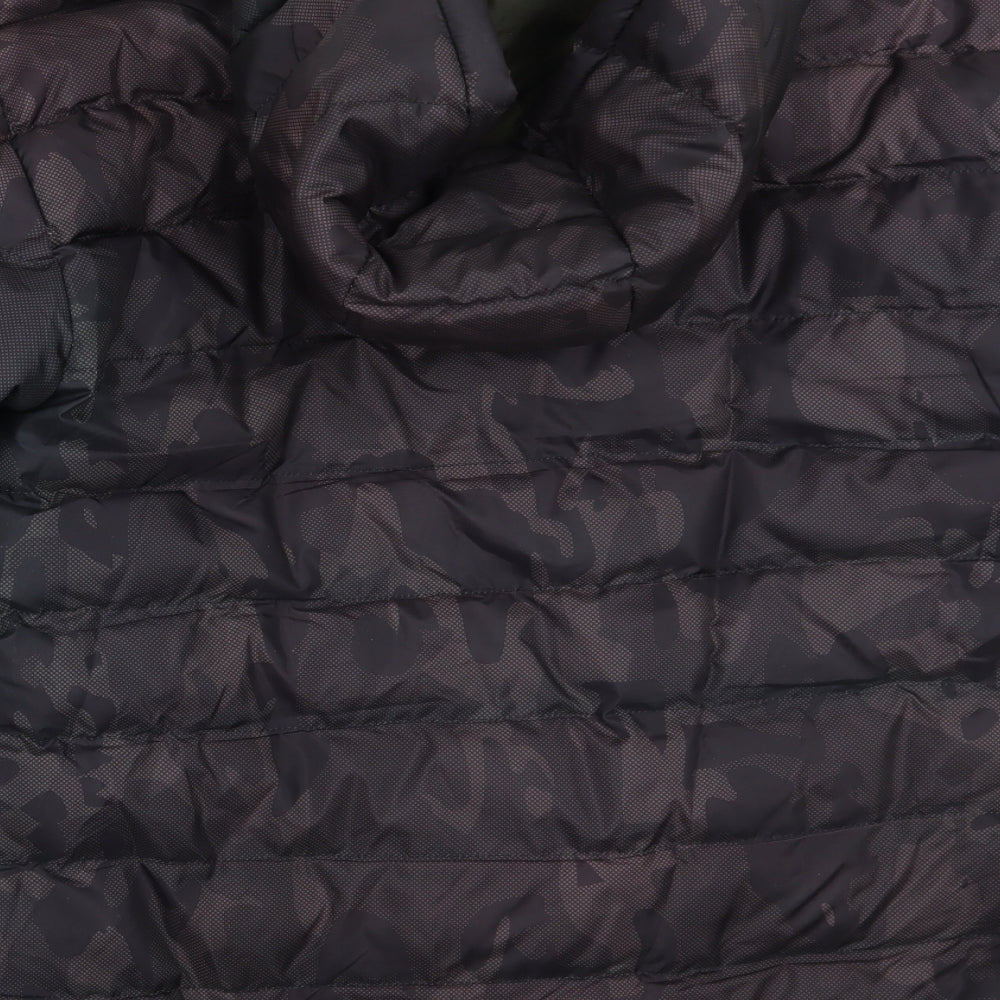 Mountain Warehouse Womens Black Camouflage  Jacket Coat Size L