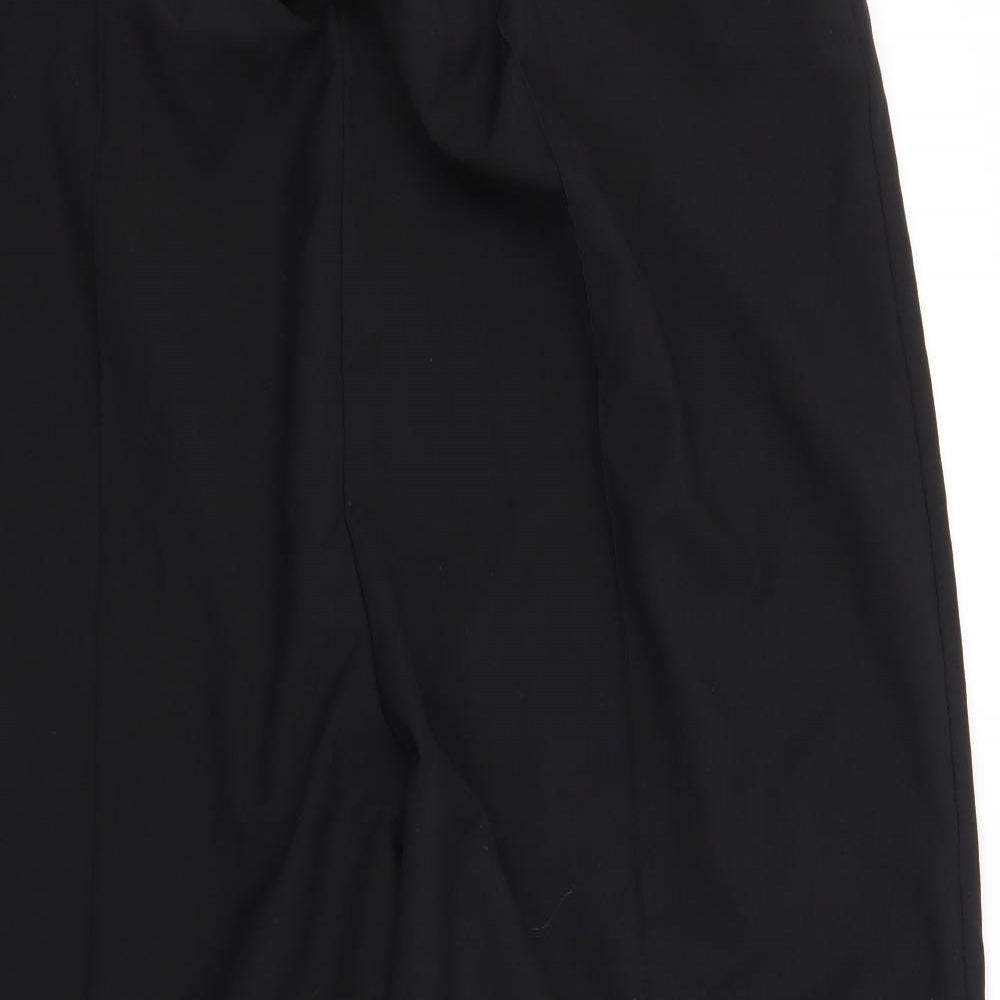 Mia Moda Womens Black   Trousers  Size 22 L26 in