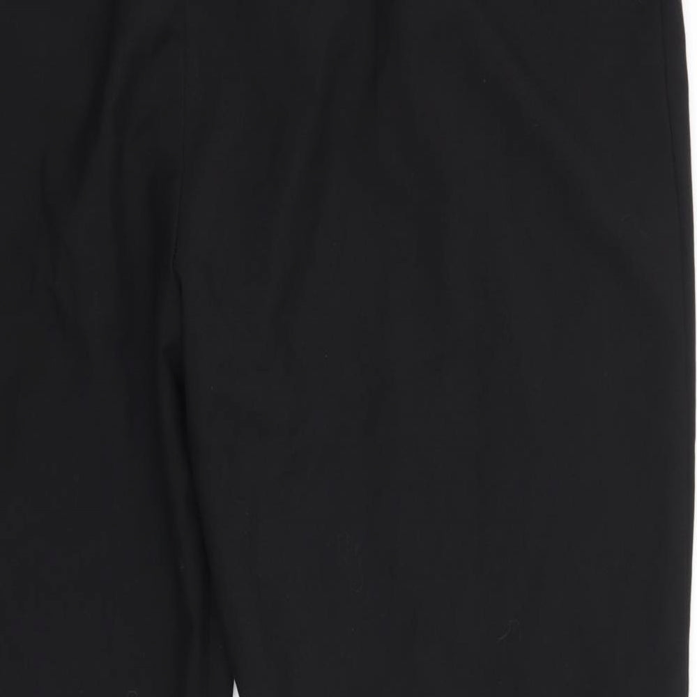 Mia Moda Womens Black   Trousers  Size 22 L26 in