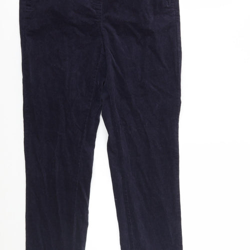 Marks and Spencer Womens Blue   Trousers  Size 10 L28 in
