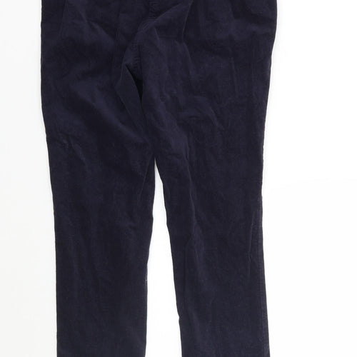 Marks and Spencer Womens Blue   Trousers  Size 10 L28 in