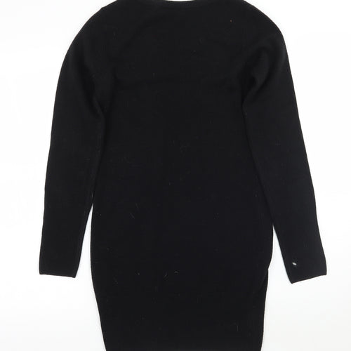 Heart & soul Womens Black   Jumper Dress  Size 8