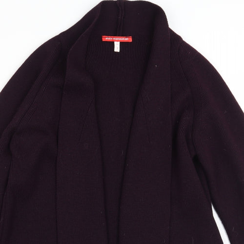Aiain manoukian Womens Purple   Cardigan Jumper Size 2
