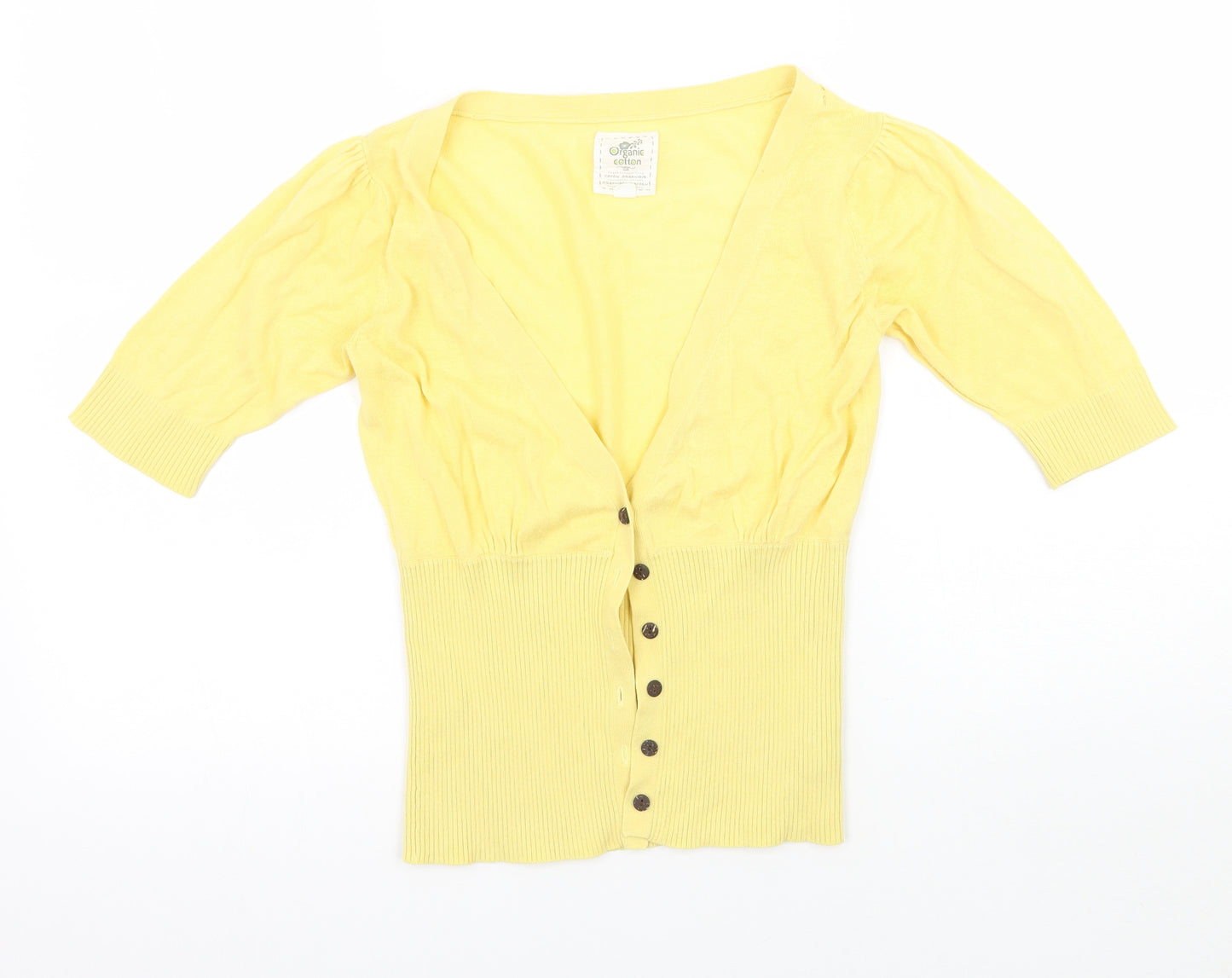 Newlook Womens Yellow   Cardigan Jumper Size 12
