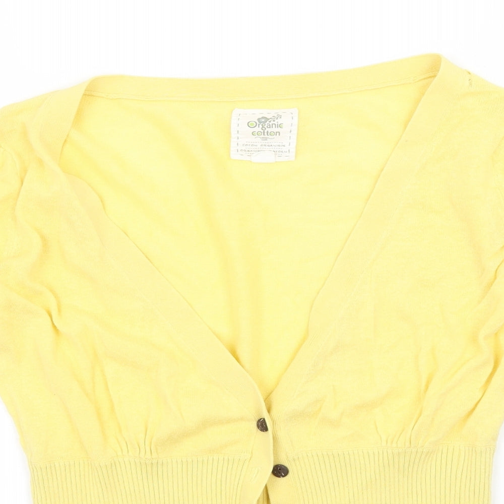 Newlook Womens Yellow   Cardigan Jumper Size 12