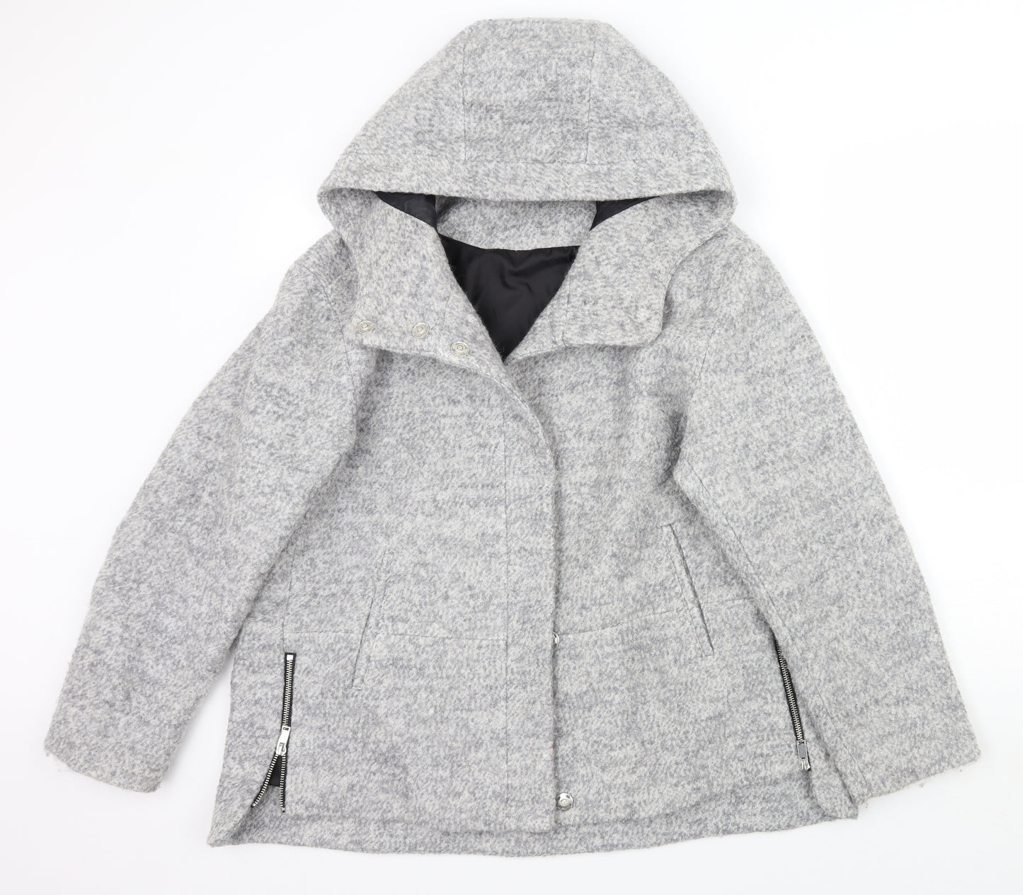 Nutmeg Womens Grey   Jacket Coat Size 16
