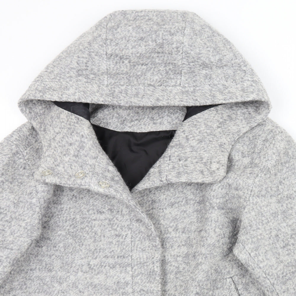 Nutmeg Womens Grey   Jacket Coat Size 16