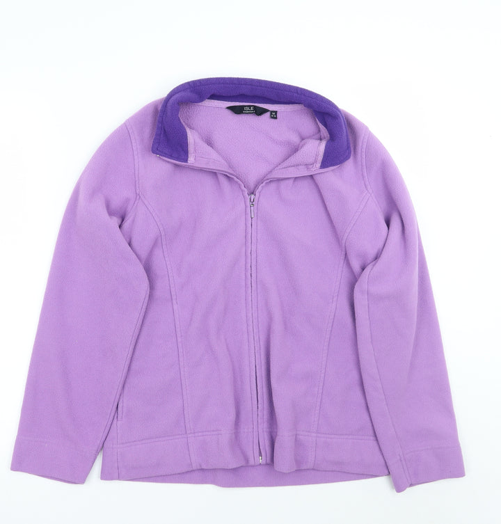 EWM Womens Purple   Jacket Coat Size M