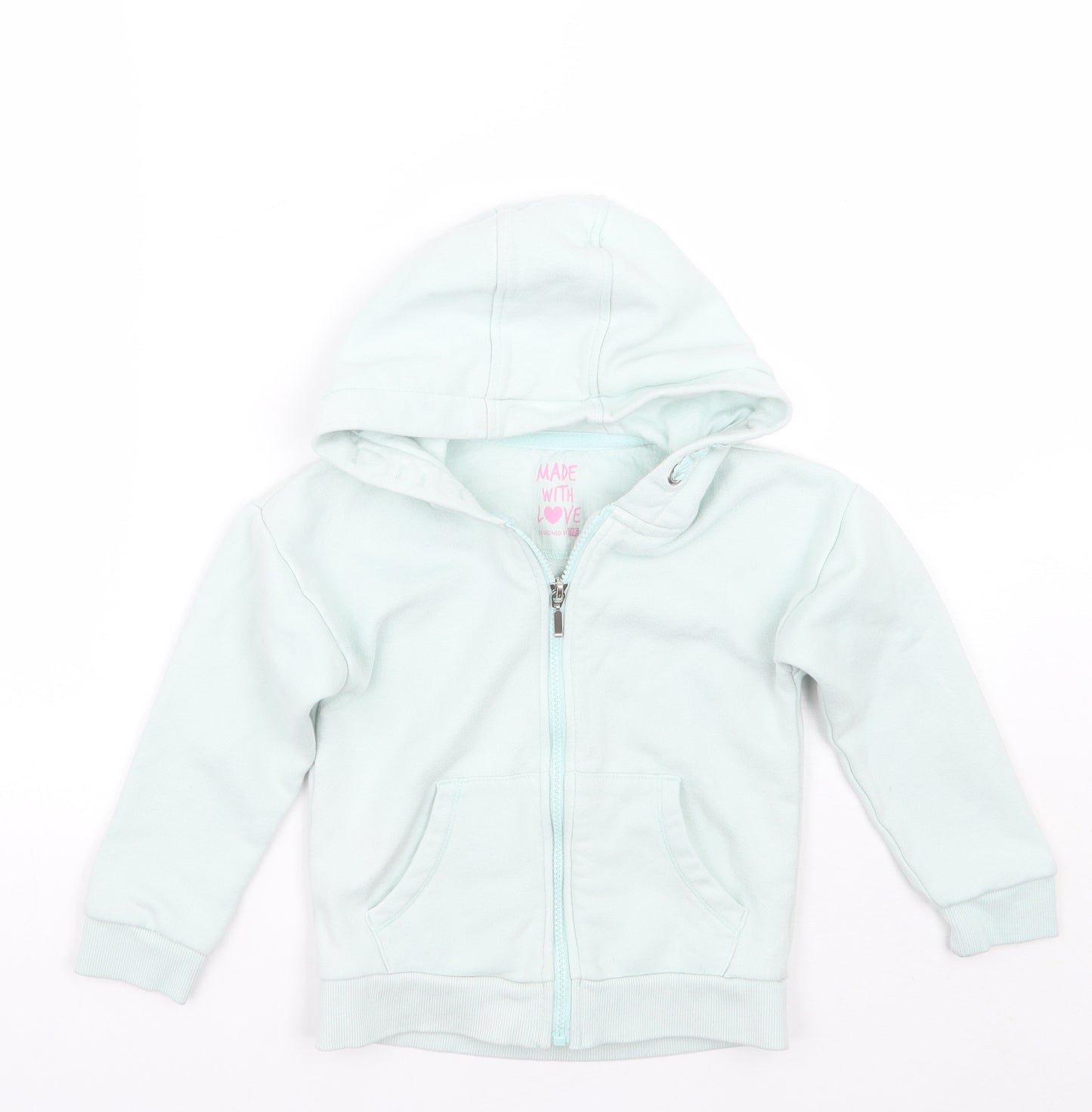 F&F Girls Blue   Jacket Coat Size 5-6 Years