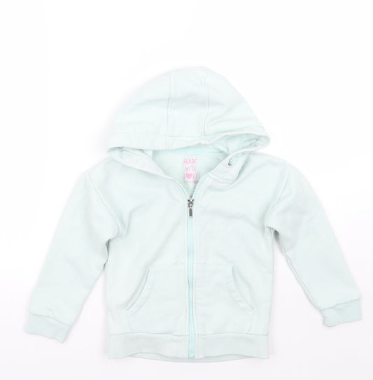 F&F Girls Blue   Jacket Coat Size 5-6 Years