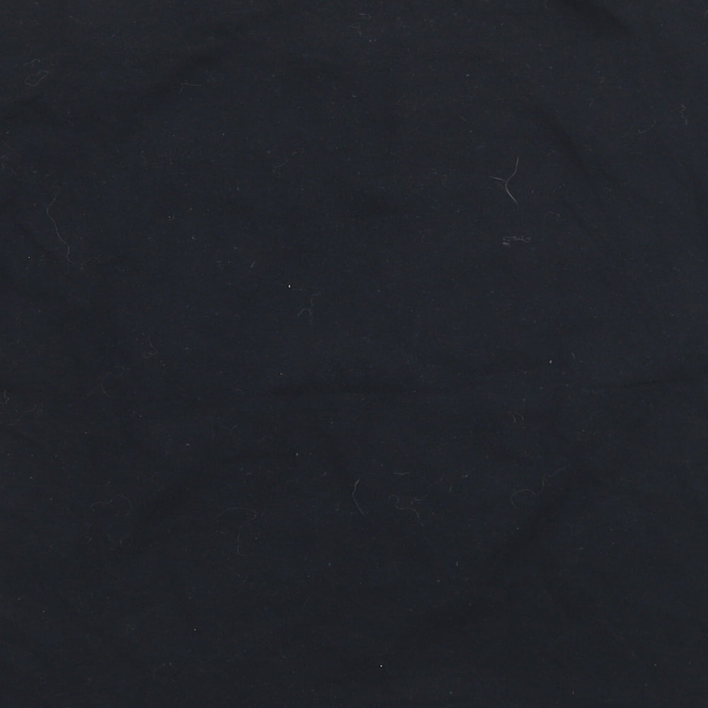 Gildan Boys Black   Basic T-Shirt Size 8 Years