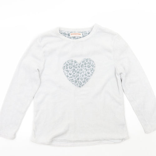 Love sleep  Womens Grey Animal Print  Pullover Jumper Size 12