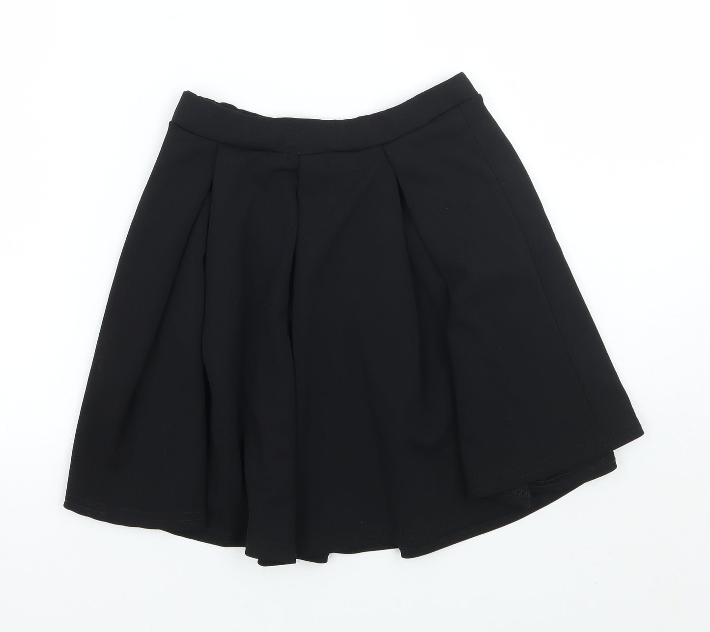 Boohoo Womens Black   A-Line Skirt Size 8