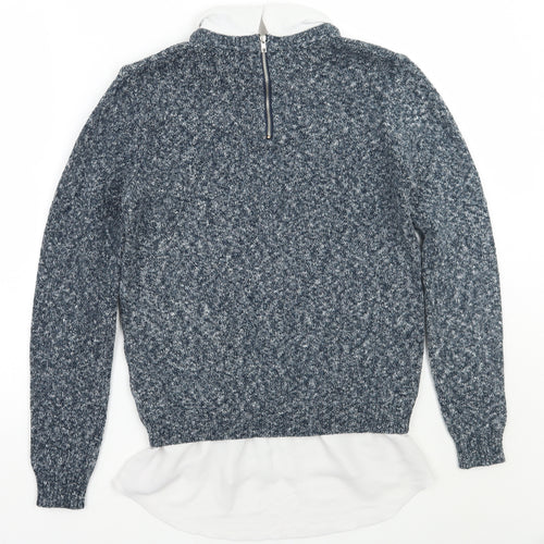 Primark Womens Blue   Pullover Jumper Size 10