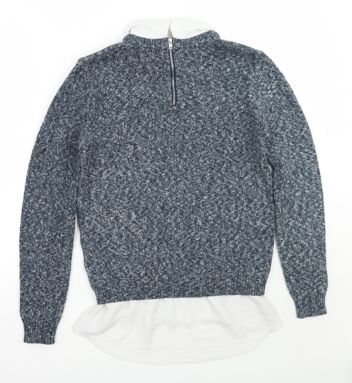 Primark Womens Blue   Pullover Jumper Size 10