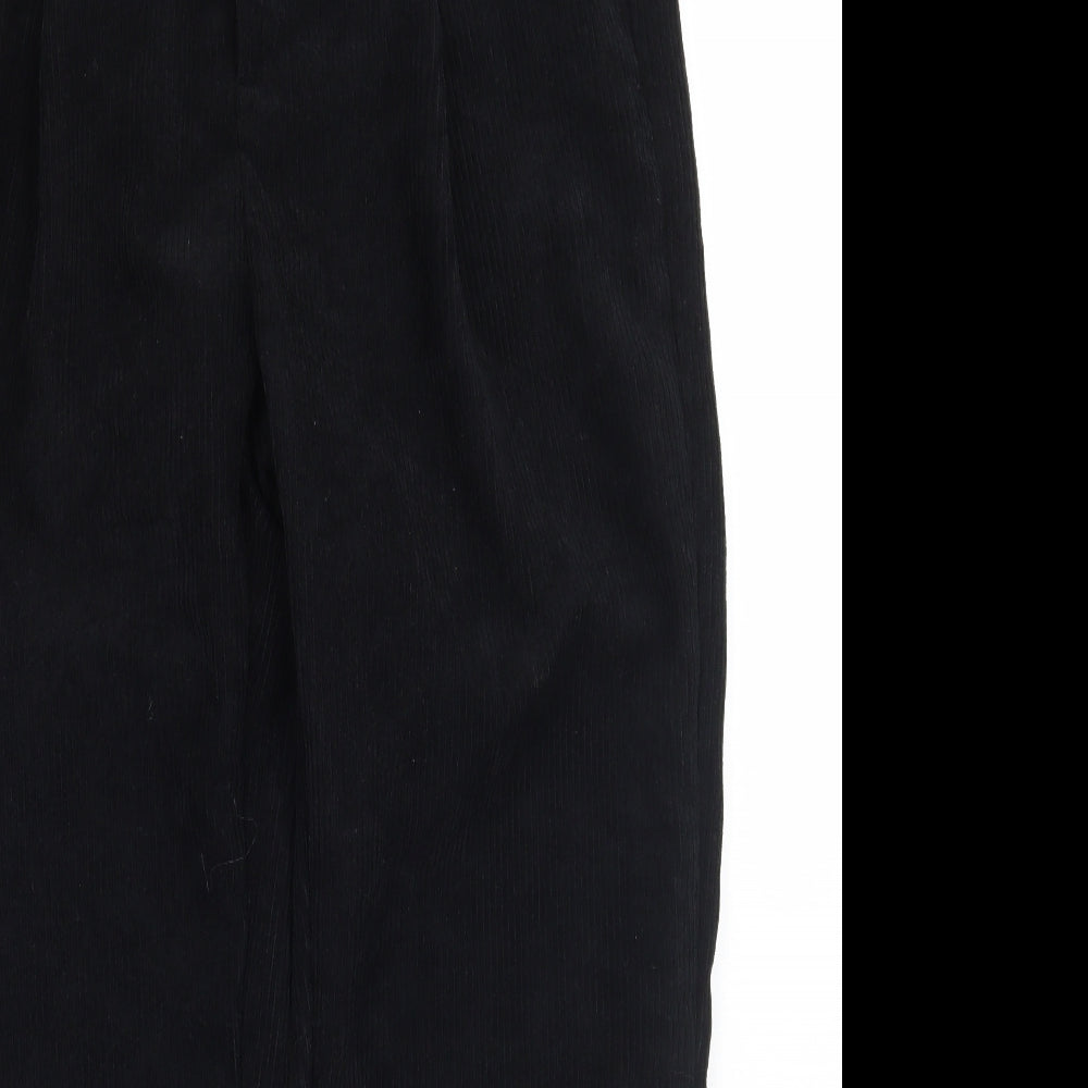 SheIn Womens Black   Capri Trousers Size M L26 in
