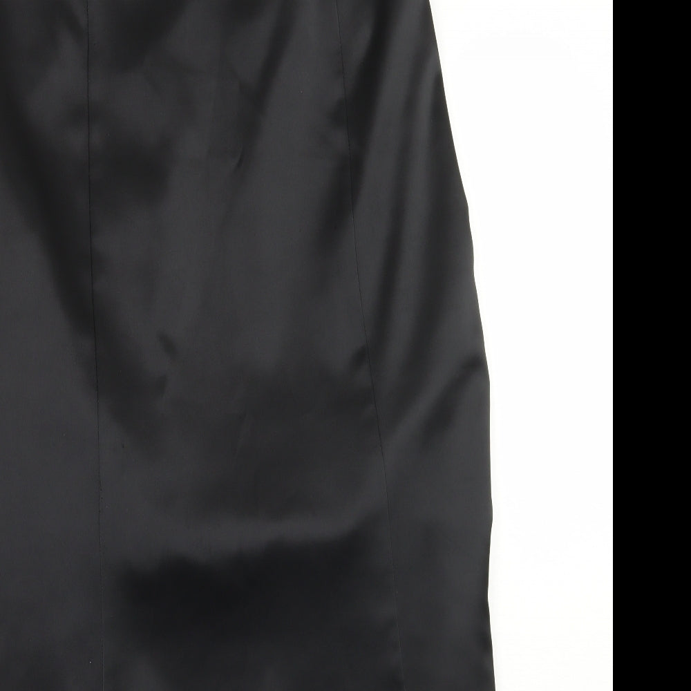 kaleiderscope Womens Black   A-Line Skirt Size 12
