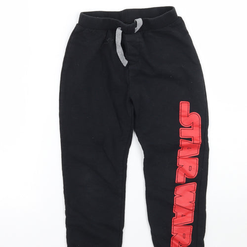 George Boys Black   Sweatpants Trousers Size 8-9 Years