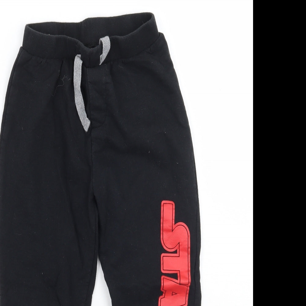 George Boys Black   Sweatpants Trousers Size 8-9 Years