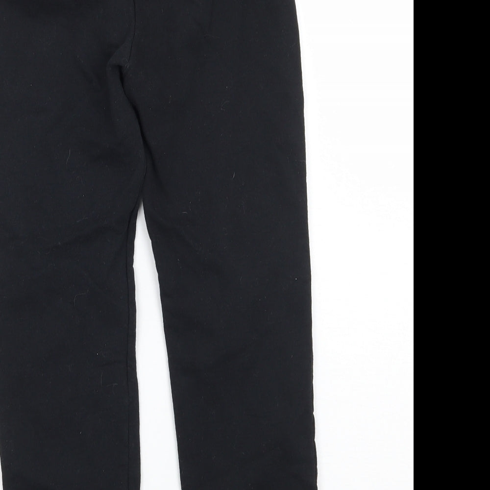 George Boys Black   Sweatpants Trousers Size 8-9 Years