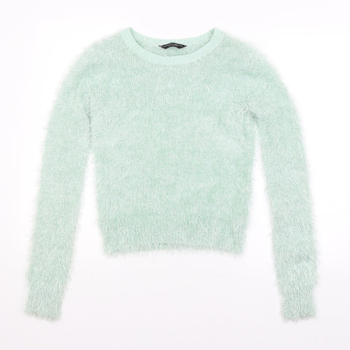 Dorothy Perkins Womens Green   Pullover Jumper Size 8