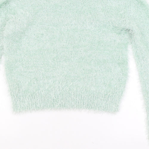 Dorothy Perkins Womens Green   Pullover Jumper Size 8