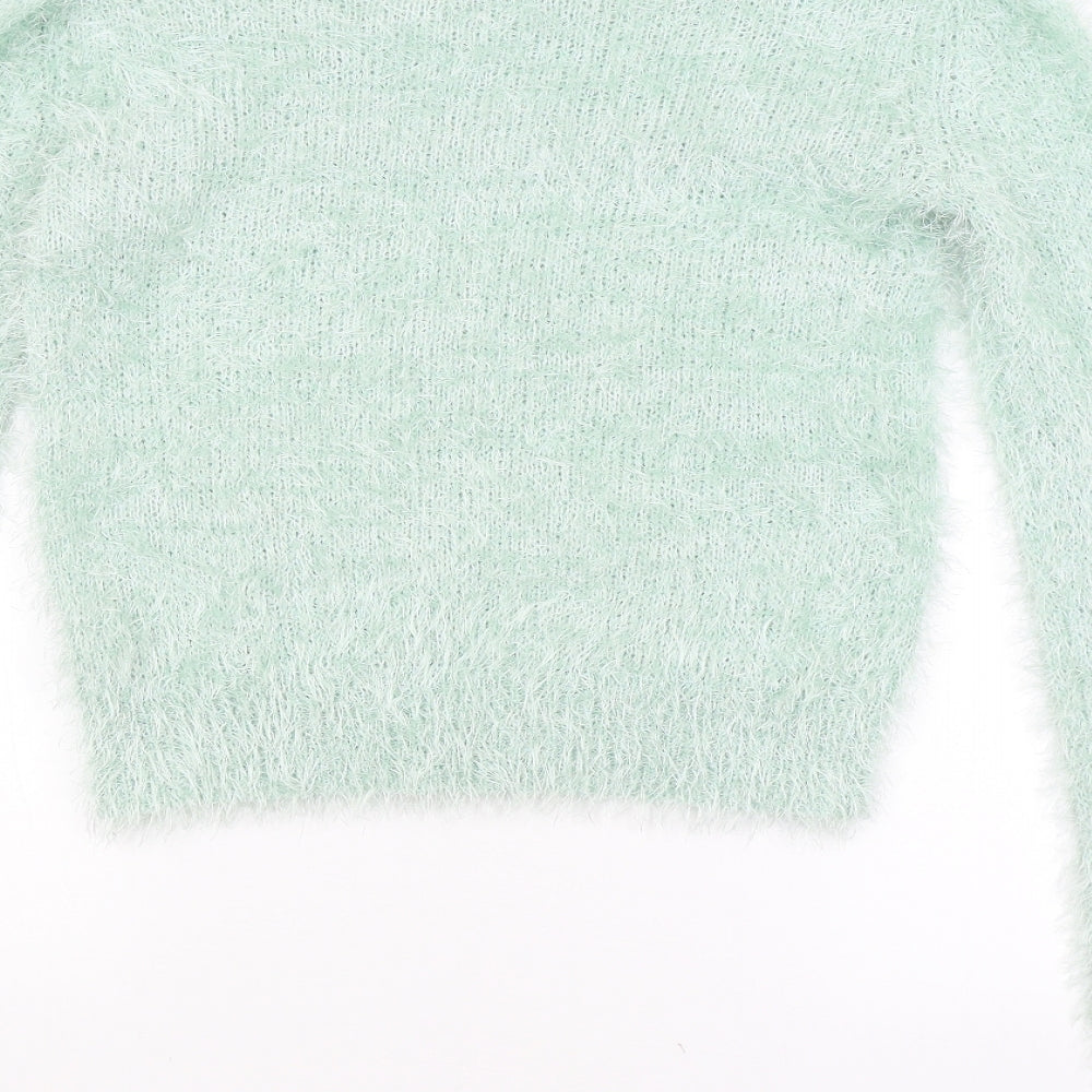 Dorothy Perkins Womens Green   Pullover Jumper Size 8