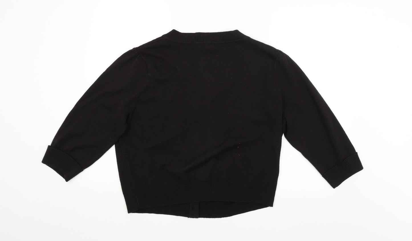 Papaya Womens Black   Cardigan Jumper Size 20