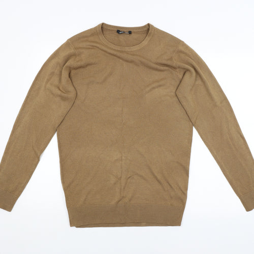 PEP&Co. Mens Brown   Pullover Jumper Size S
