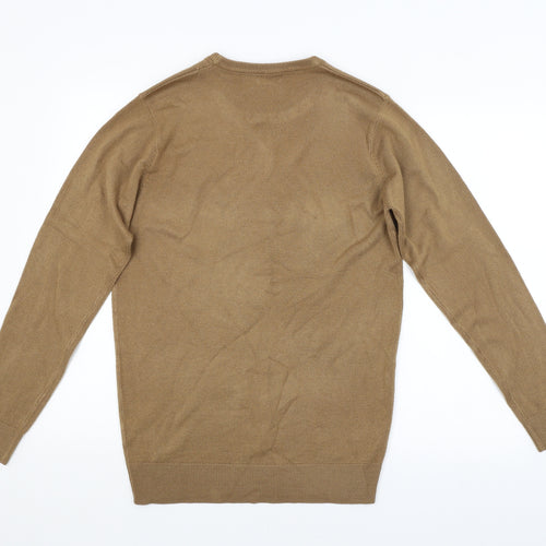 PEP&Co. Mens Brown   Pullover Jumper Size S