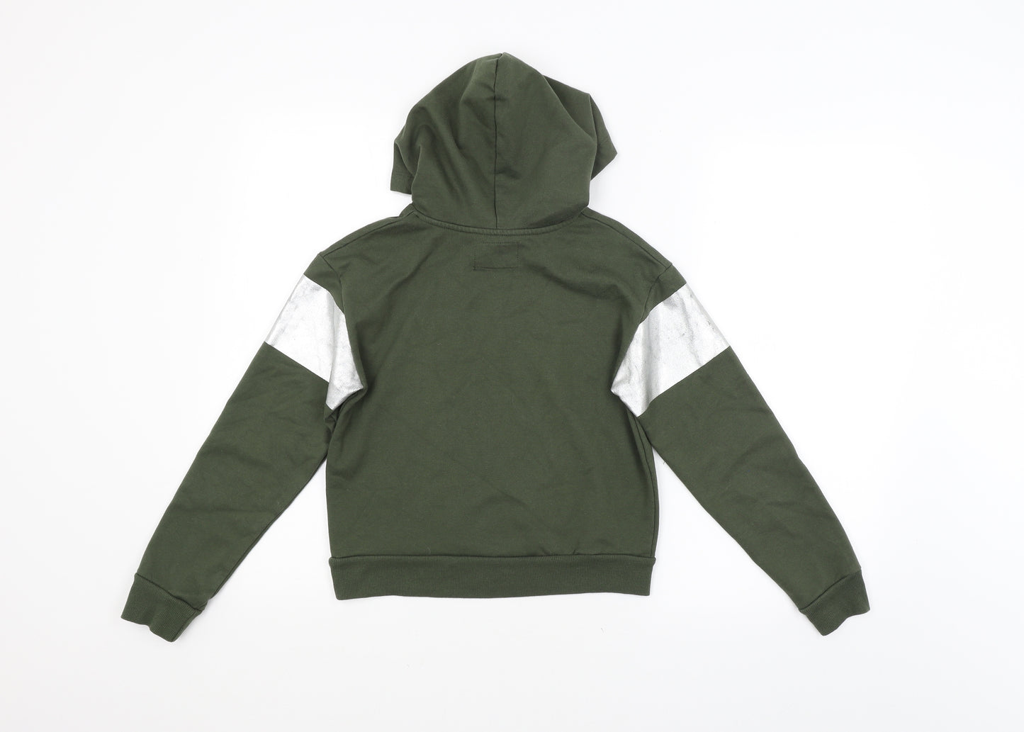 Young Dimension Girls Green   Pullover Hoodie Size 11-12 Years  - Attitude