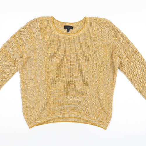 Topshop Womens Orange   Pullover Jumper Size 8