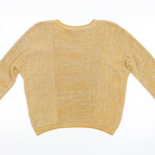 Topshop Womens Orange   Pullover Jumper Size 8