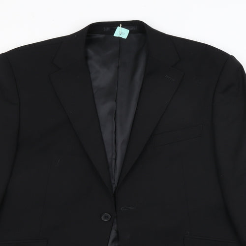 Preworn Mens Beige   Jacket Suit Jacket Size 40