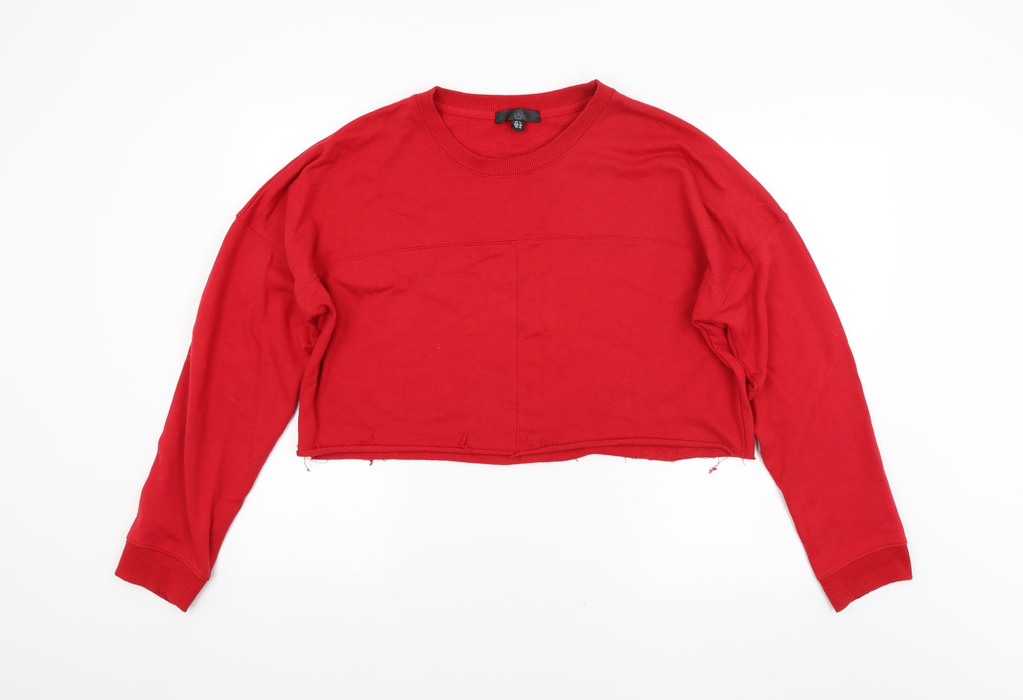 Missguided Womens Red   Pullover Jumper Size 14