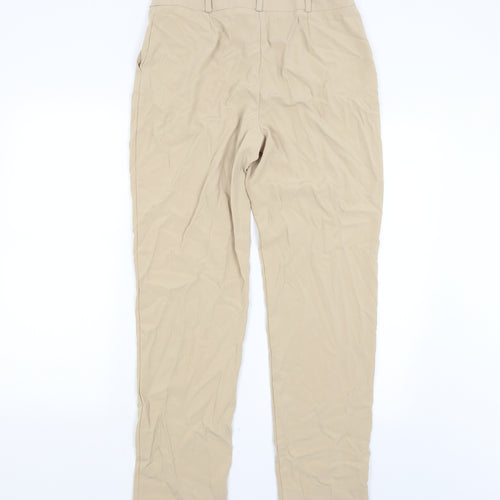 M&S Womens Beige   Trousers  Size 12 L28 in