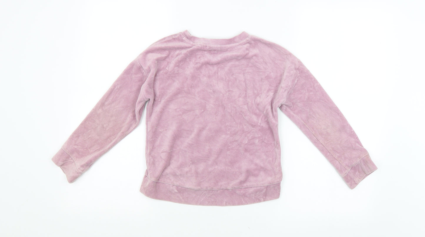 NEXT Girls Purple   Pullover Jumper Size 8 Years