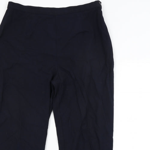 BHS Womens Blue   Trousers  Size 18 L28 in