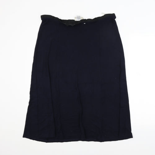 Anne Brooks Womens Blue   Straight & Pencil Skirt Size 16