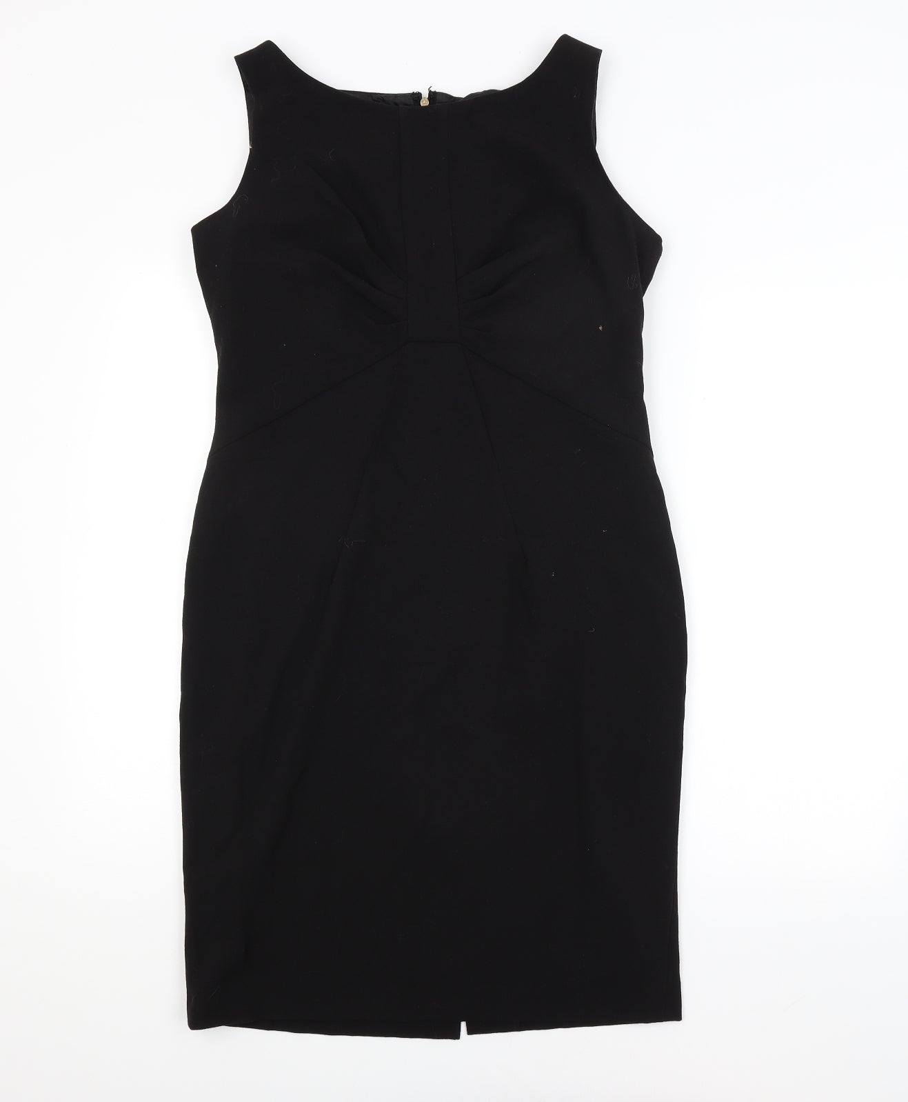 M&S Womens Black   Pencil Dress  Size 14