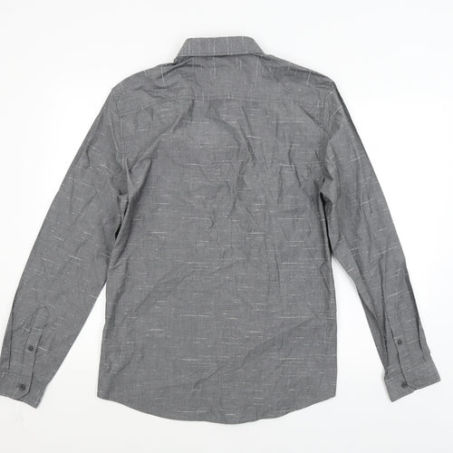 By Very Mens Grey    Button-Up Size M