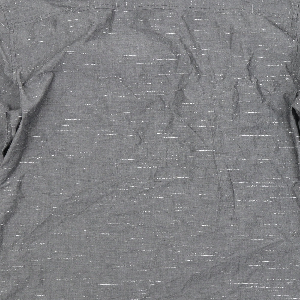 By Very Mens Grey    Button-Up Size M