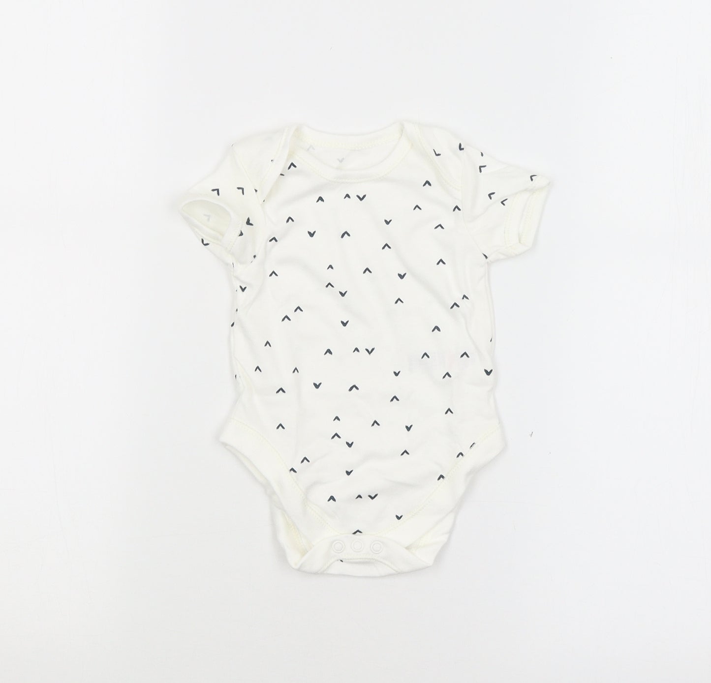 George Baby White   Babygrow One-Piece Size 3-6 Months